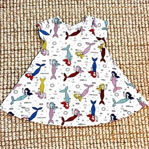 Hanna Anderson Knit Mermaid Dress 110cm or US 5
